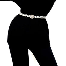Load image into Gallery viewer, New Fashion Girls Metal Waist Chain Gold Plated Belt Decoration Belt for Dresses Women Circle Metal String Designer Belts