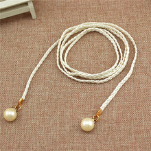 Load image into Gallery viewer, New Fashion Girls Metal Waist Chain Gold Plated Belt Decoration Belt for Dresses Women Circle Metal String Designer Belts