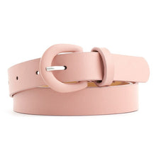 Load image into Gallery viewer, New Belts For Women Luxury Brand PU Leather Belts Casual High Quality Female Waist Belt Red Black Waistband Trousers Jeans