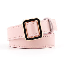 Load image into Gallery viewer, New Belts For Women Luxury Brand PU Leather Belts Casual High Quality Female Waist Belt Red Black Waistband Trousers Jeans
