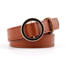Load image into Gallery viewer, New Belts For Women Luxury Brand PU Leather Belts Casual High Quality Female Waist Belt Red Black Waistband Trousers Jeans