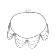 Load image into Gallery viewer, New Fashion Girls Metal Waist Chain Gold Plated Belt Decoration Belt for Dresses Women Circle Metal String Designer Belts
