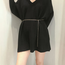 Load image into Gallery viewer, New Fashion Girls Metal Waist Chain Gold Plated Belt Decoration Belt for Dresses Women Circle Metal String Designer Belts

