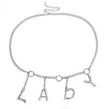 Load image into Gallery viewer, New Fashion Girls Metal Waist Chain Gold Plated Belt Decoration Belt for Dresses Women Circle Metal String Designer Belts
