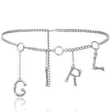 Load image into Gallery viewer, New Fashion Girls Metal Waist Chain Gold Plated Belt Decoration Belt for Dresses Women Circle Metal String Designer Belts
