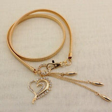 Load image into Gallery viewer, New Fashion Girls Metal Waist Chain Gold Plated Belt Decoration Belt for Dresses Women Circle Metal String Designer Belts
