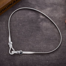 Load image into Gallery viewer, Women round Button Design Belt Metal Cummerbund Clasp Front Stretch Waistband Gold Silver elastic Waist Belt Chain Belt
