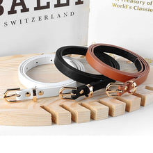 Load image into Gallery viewer, 5 colors fashion female thin belt women 2019 high quality Strap women leather trouser children's Belts ladies On dresses
