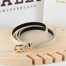 Load image into Gallery viewer, 5 colors fashion female thin belt women 2019 high quality Strap women leather trouser children's Belts ladies On dresses
