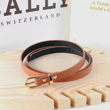 Load image into Gallery viewer, 5 colors fashion female thin belt women 2019 high quality Strap women leather trouser children's Belts ladies On dresses
