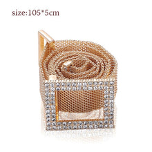 Load image into Gallery viewer, 2020 waist chain belt silver metal belts for women luxury brand ketting riem cinturon mujer rock hip hop dress belt pant fashion
