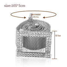 Load image into Gallery viewer, 2020 waist chain belt silver metal belts for women luxury brand ketting riem cinturon mujer rock hip hop dress belt pant fashion
