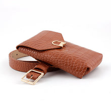 Load image into Gallery viewer, NO.ONEPAUL women fashion Women's belt bag square Pin Buckles Belt female Deduction side gold buckle jeans wild belts for
