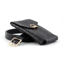Load image into Gallery viewer, NO.ONEPAUL women fashion Women's belt bag square Pin Buckles Belt female Deduction side gold buckle jeans wild belts for
