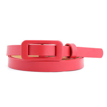Load image into Gallery viewer, New Belts For Women Luxury Brand PU Leather Belts Casual High Quality Female Waist Belt Red Black Waistband Trousers Jeans
