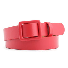 Load image into Gallery viewer, New Belts For Women Luxury Brand PU Leather Belts Casual High Quality Female Waist Belt Red Black Waistband Trousers Jeans
