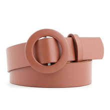 Load image into Gallery viewer, New Belts For Women Luxury Brand PU Leather Belts Casual High Quality Female Waist Belt Red Black Waistband Trousers Jeans
