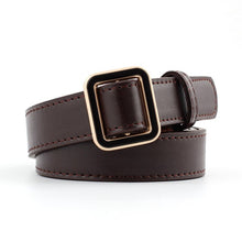 Load image into Gallery viewer, New Belts For Women Luxury Brand PU Leather Belts Casual High Quality Female Waist Belt Red Black Waistband Trousers Jeans
