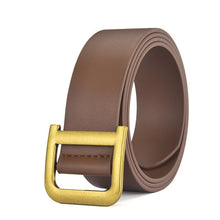 Load image into Gallery viewer, Top Quality Ladies Fashion Latest  Metal Square Pin Buckle Belt Jeans Wild Luxury Brand The Women Belt For Jean
