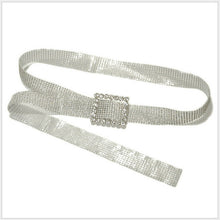 Load image into Gallery viewer, New 120CM Fashion Women Shiny Belt Waist Chain Crystal Diamond Waistband Full Rhinestone Luxury Wide Party Belt Waistband
